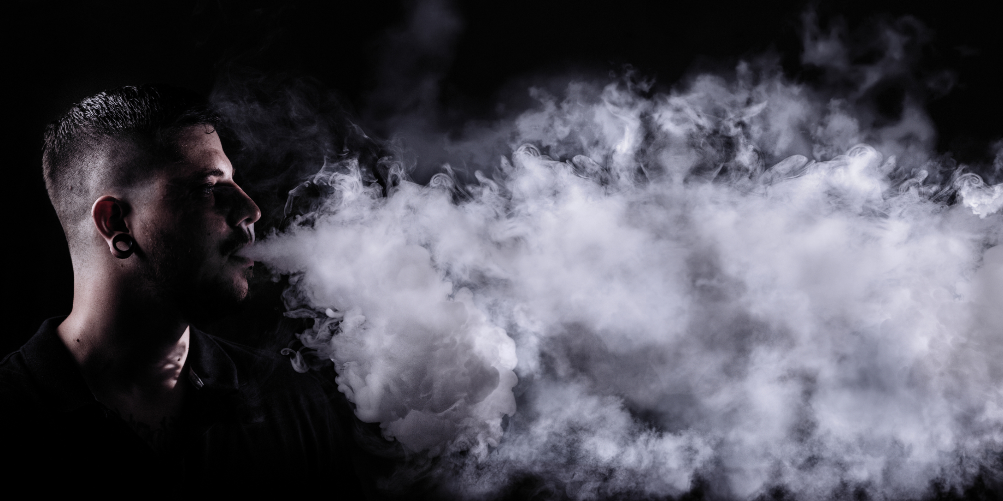 Illustration of smooth vs harsh bong hits