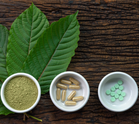 Placeholder representing commercial Maeng Da kratom products