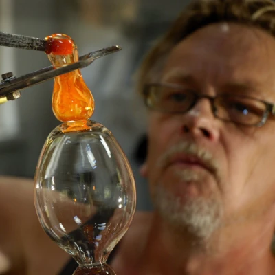 Mixed functional glass objects