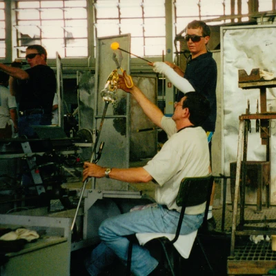 Collaborative glassblowing studio in Colorado