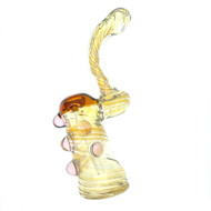 Hungry Hungry Caterpillar 8" Bubbler Glass Pipe 1 Count Assorted