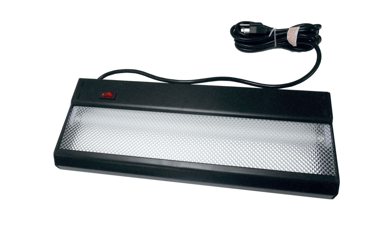 48-Inch Under-Cabinet Cubicle Task Light Fixture for Cubicles and