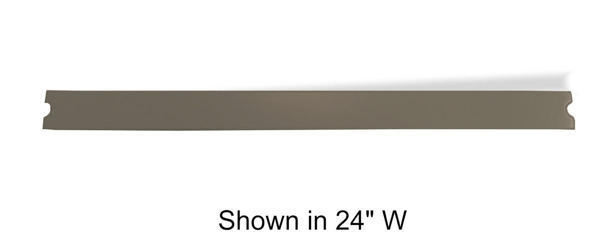 42-Inch Ethospace Medium Tone Cubicle Panel Metal Top Cover