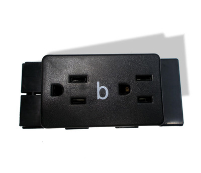 Duplex Receptacle for AO2 Panel 8 Wire 4 circuit B BU