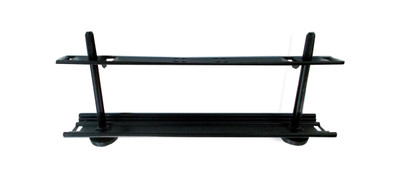 Metal Raceway Base for AO2 Panel, 5" height , 36" Width, Black