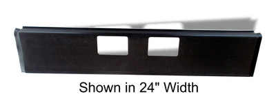 Raceway Cover, AO2, 36" V2 Powered Side Cover, Black Umber