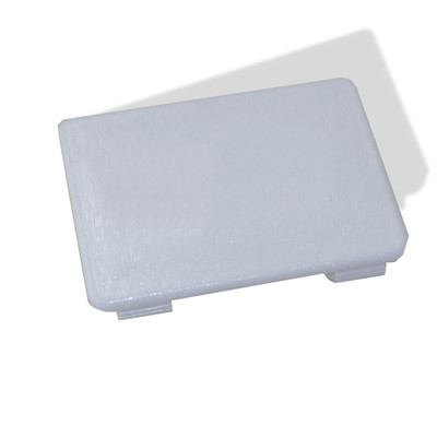 Raceway Outlet Cover MS Metallic Silver