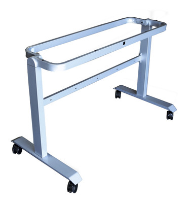 Movi Training Table, Flip Top Frame 48w - Silver