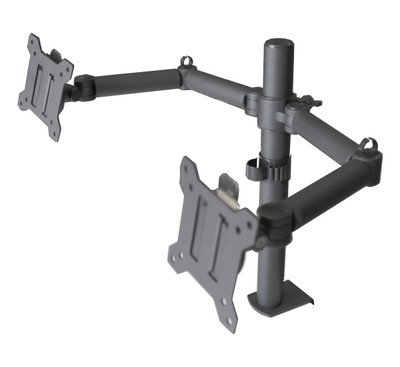 Monitor Arm MA200-Dual VESA Mount post style Black