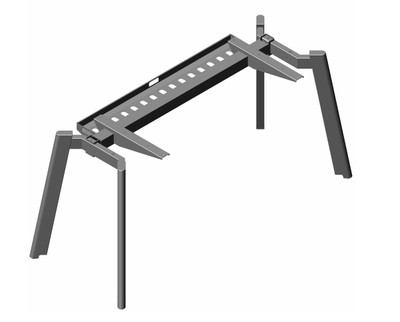 Easy Bench Single Side Starter Unit 24x60 Silver