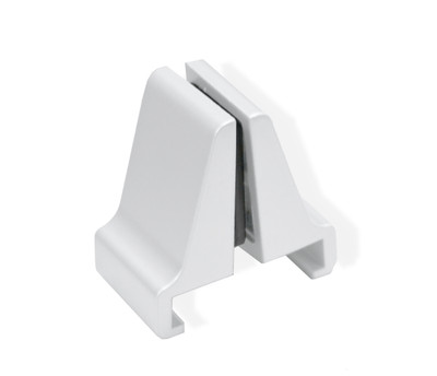 Glass Clamp AO Top Cap Mount WH White