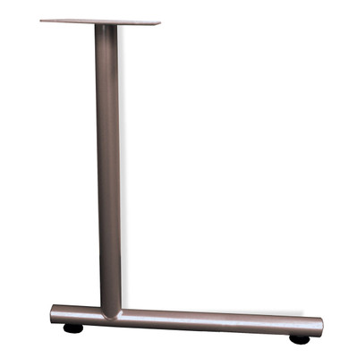 Table Leg C Type with Glides 30" D Medium Tone