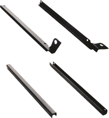 Flipper Front Brackets AO2 Black, Standard depth