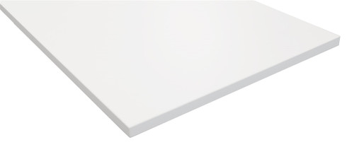 Top Worksurface Laminate White Edge match 30 x 72 inch