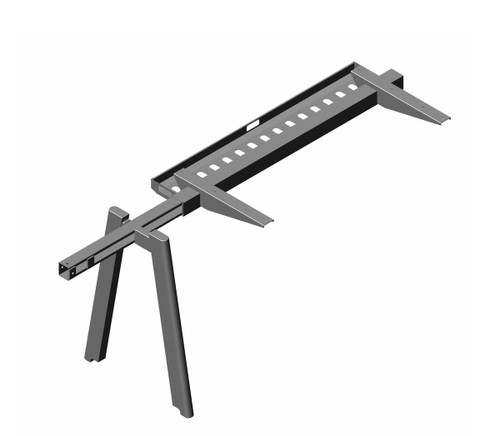 Easy Bench Single Side Addon Unit 24x60 White