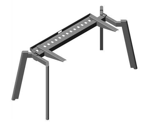 Easy Bench Single Side Starter Unit 24x60 Silver