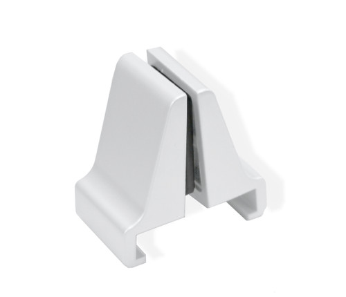 Glass Clamp AO Top Cap Mount WH White