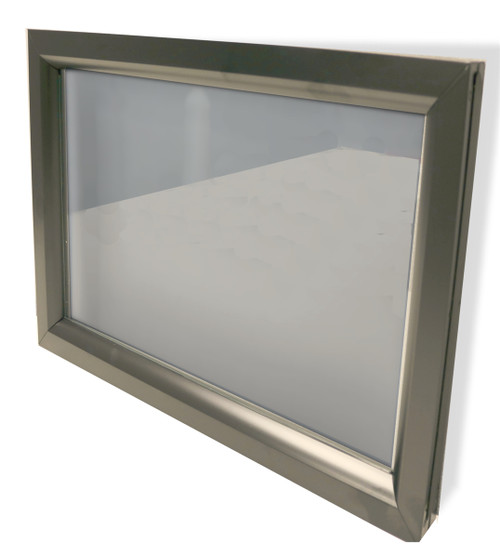 Glass Stack Insert AO2 Panel 18H x 60W MT Medium Tone