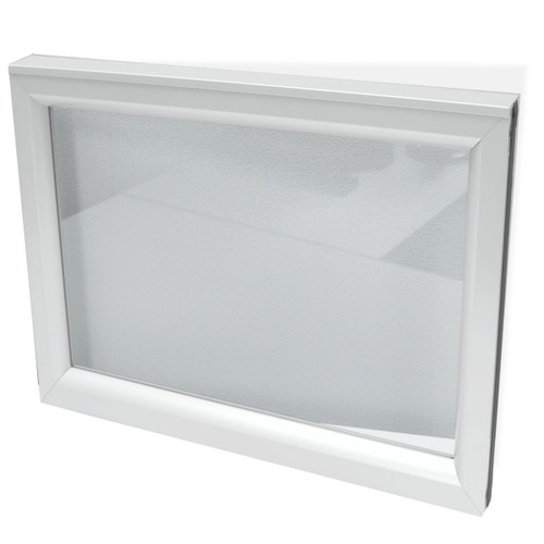 Glass Stack Insert AO2 Panel 18H x 60W WH White