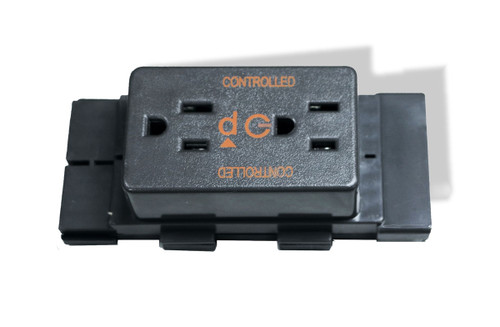 Duplex Receptacle Controlled Dedicated AO2 Panel D BU