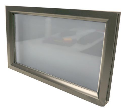 Glass Stack Insert AO2 Panel 14H x 36W MT Medium Tone