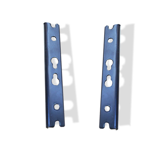 Bracket Shelf Hanger Half Height Pair BU Black Umber