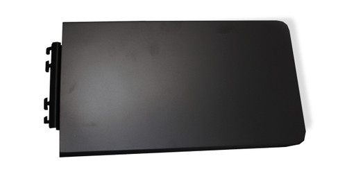 Shelf End, AO2, Half Shelf, Standard, BU Black Umber