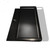 Flipper Door Unit, AO2, Standard, BU Black Umber, 48"