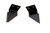 Bracket Corner Support, Pair AO OEM Style BU Black Umber