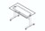 Movi Training Table, Flip Top Frame 60w - Black