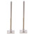 Easy Bench T Bracket for Divider Screen White