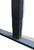 Powered Table Base Three Stage Two Motor, 44-72w Black