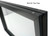 Glass Stack Insert AO2 Panel 18H x 60W BU Black Umber