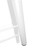 Table Leg H Type with Glides 30" D White