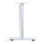 Table Leg T Type with Glides 24" D White