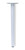 Table Leg Single 2" White with glide