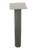 Table Leg, Single Peninsula, Standard Height, 4" Medium Tone