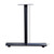 Table Leg T Type with Glides 30" D Black Umber