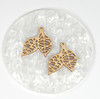 Leaf Designed Bamboo Embellishments