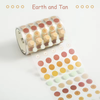 Small dot sticker roll, dots washi tape, 3m roll