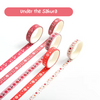 Washi Tape Set: 5 Rolls, Assorted Sizes & Patterns, 2 Meters Each - Fun Pattern Tapes