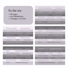 English Library Word Strips Sticker Booklet - 40 Sheets