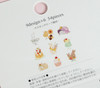Papier Platz Flake Sticker Rabbit and Dessert - 54 sticker pack