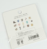 BGM Flake Stickers - Coordination (45-Pack) – Fashion-Themed Washi Stickers for Planners, Journals & Scrapbooks