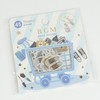 BGM Flake Stickers - Coordination (45-Pack) – Fashion-Themed Washi Stickers for Planners, Journals & Scrapbooks