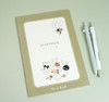 Clover A5 Notebook - Uneven Cats