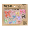 Ribbon design Irodo fabric transfer sticker sheet — iron-free fabric stickers by Paper Pen Sanpo
