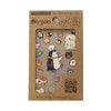 Penguin Bakery Irodo fabric transfer sticker sheet — iron-free fabric stickers by Paper Pen Sanpo