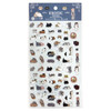Exotic Shorthair sheet stickers featuring cute cat badge-style seals