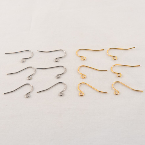 100pcs/lot Stainless Steel Earring Hooks for DIY Jewelry Making 20mm